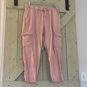 GAP Pink Cargo Joggers